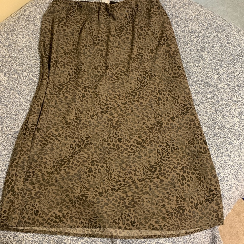 A New Day Slip MIDI Skirt